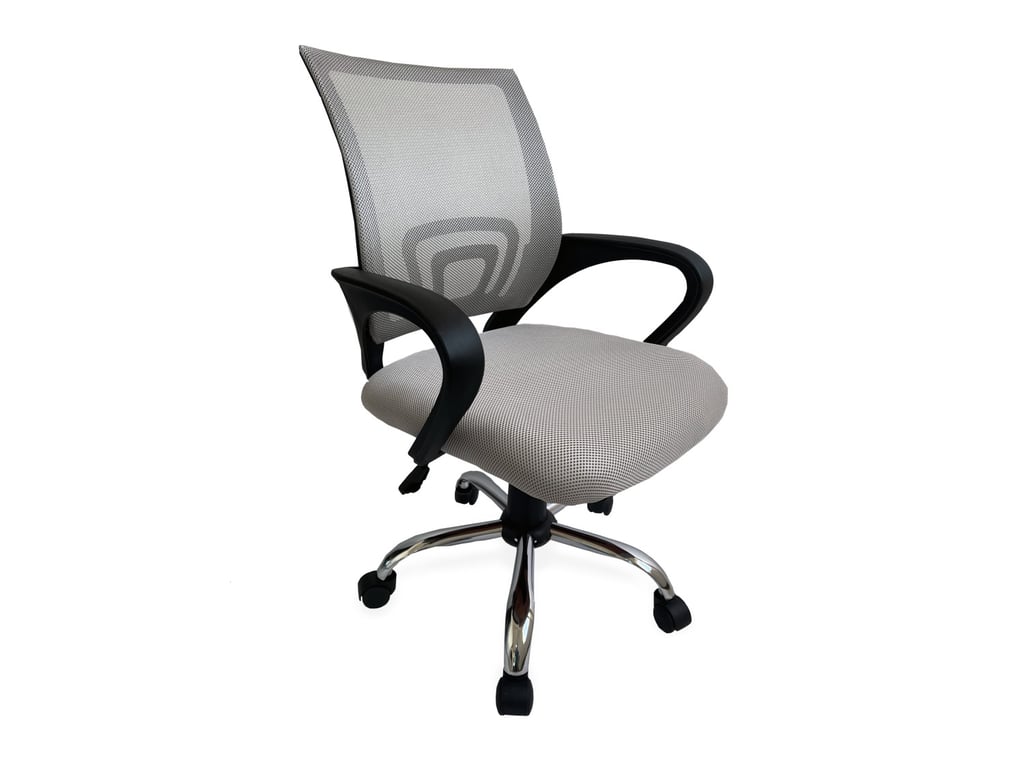 Chaise de bureau Equip 651015 Mesh ergonomique base chromée - vue 2