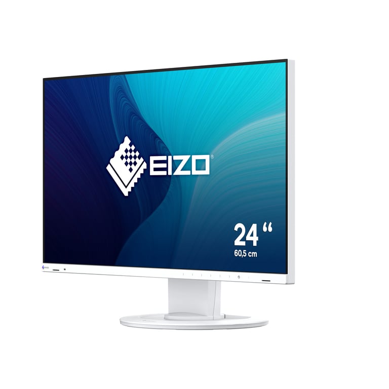 EIZO FlexScan EV2400R-WT écran plat de PC 60,5 cm (23.8 ) 1920 x 1080 pixels Full HD LCD Blanc - Neuf