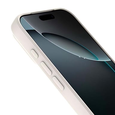 Coque pour iPhone 17 Pro MagSafe en TPU Souple Série KickCase Beige