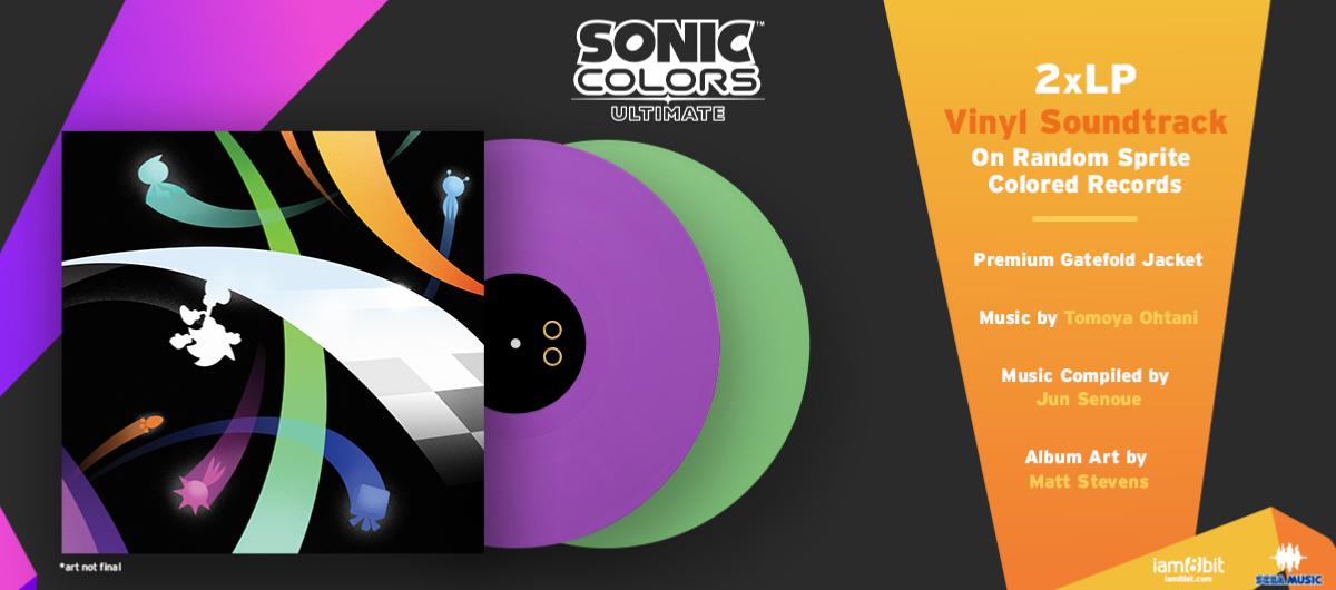 Sonic Colors Ultimate Vinyle - 2LP