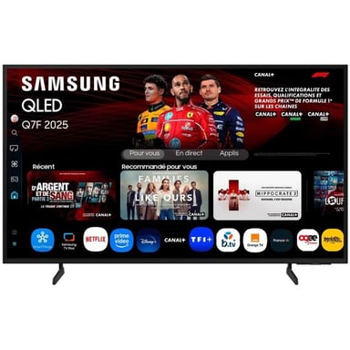 75Q7F - TV QLED 75 (190 cm) - 4K UHD 3840x2160 - HDR10+ - Smart TV - Gaming Hub - 3xHDMI - WiFi