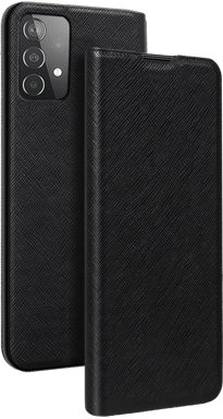 Funda Folio Samsung G A52 4G / A52 5G / A52s 5G Negro - Tarjetero integrado Bigben