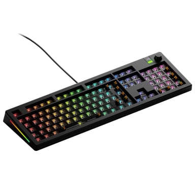 Glorious Gaming GMMK 3 100% Barebones clavier USB Non Noir