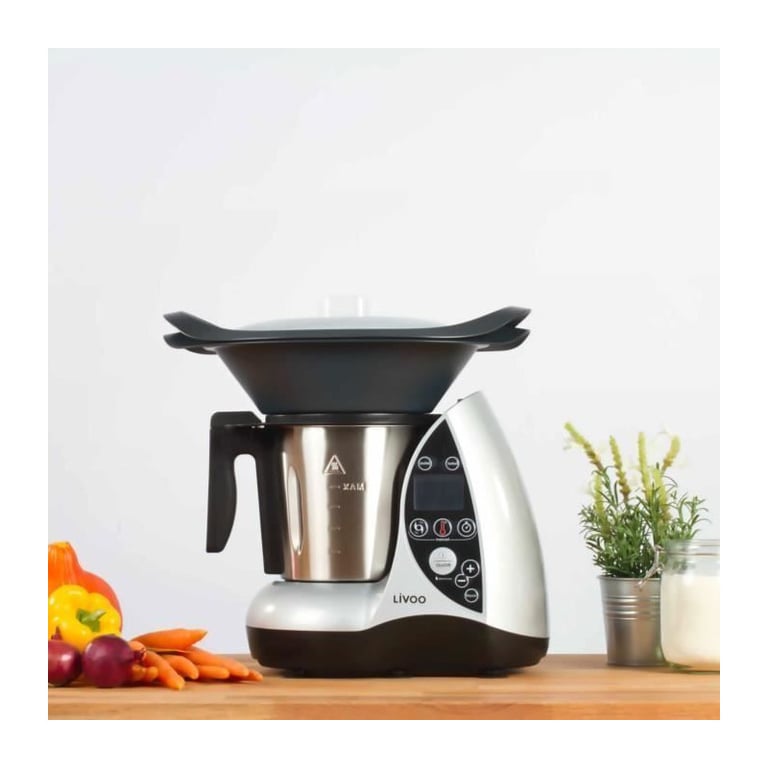 Livoo DOP142G Robot cuiseur 3 litres 1.5 kWatt métal - vue 3