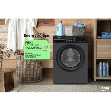 Lave linge hublot Beko BM34WFU48411A EnergySpin