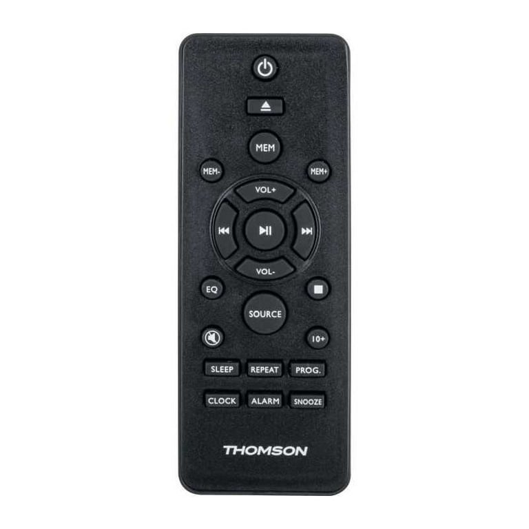 Micro-Chaîne Thomson MIC123BT – Bluetooth, Radio FM/CD/MP3, 20W, Télécommande - vue 4