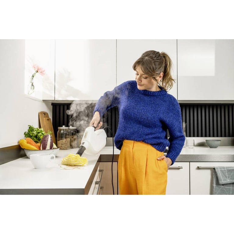 Balai Vapeur KARCHER SC 1 Multi & Up – 3-en-1, Prêt en 30s, Nettoyage Hygiénique - vue 4