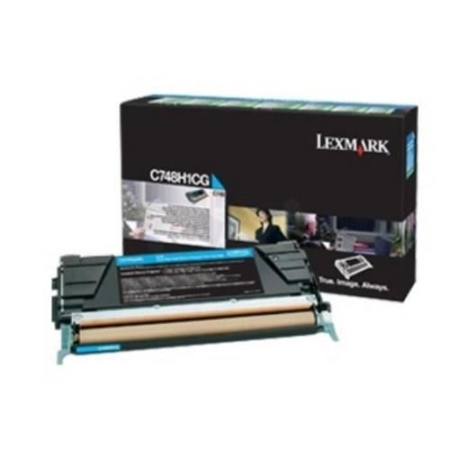LEXMARK project Toner cyan C748 - Neuf