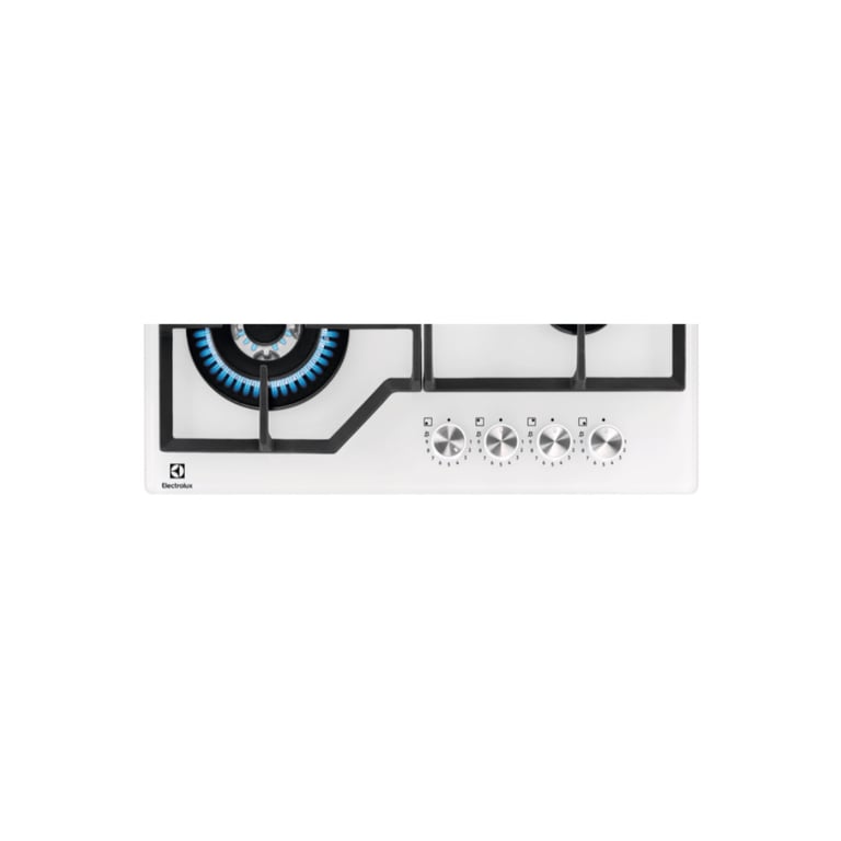 Table Gaz ELECTROLUX KGG64362W – 4 Foyers, Verre Trempé - vue 8