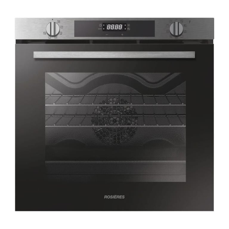 Pack encastrable ROSIERES Four pyrolyse RFC3OP5579IN + Plaque induction RI633CBB - vue 2