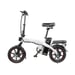 DYU A5 14'' Bicicletta elettrica pieghevole 25km/h - Motore 350W Batteria 48V7.5Ah Freni a disco - Bianco