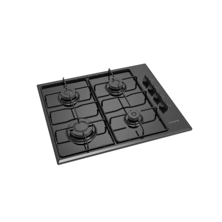 Table De Cuisson Gaz Oceanic OCEACTG4EW1 – 4 Foyers Émail, Allumage Électrique - vue 4