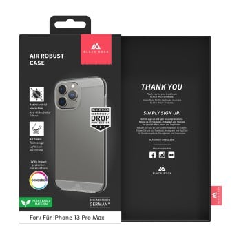 Coque de protection ''Air robust'' pour Apple iPhone 13 Pro Max, transparent