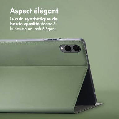 Accezz Coque tablette Classic pour Samsung Galaxy Tab S11 Ultra - Vert
