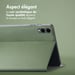 Accezz Coque tablette Classic pour Samsung Galaxy Tab S11 Ultra - Vert