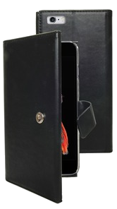 Folio Magnet Wallet Noir: Apple Iphone 6/6S/7/8