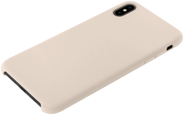 Funda de gel de silicona suave para Apple iPhone XS Max, rosa arena