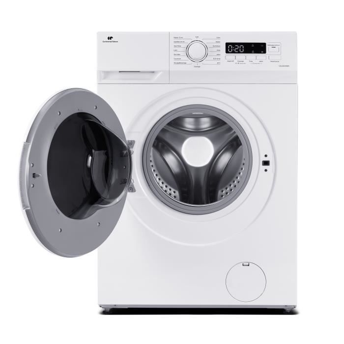Lave linge hublot CONTINENTAL EDISON CELL914IWS 9 kg Largeur 59 5 cm Classe A 1400 trs moteur induction - vue 5