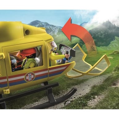 Playmobil 71203 - Helicoptero De Rescate