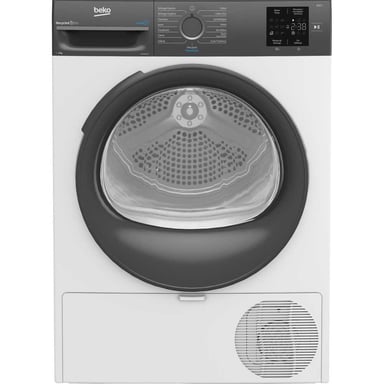 Sèche-linge pompe à chaleur BEKO D3H28D93S 8 kg Eco Sense SteamCure Blanc