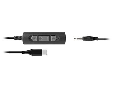 Hamlet HHEADM CJM écouteurcasque Avec fil Arceau BureauCentre d'appels USB Type C Neuf - vue 3