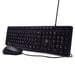Ewent EW3005 clavier Souris incluse Bureau USB QWERTY Italien Noir