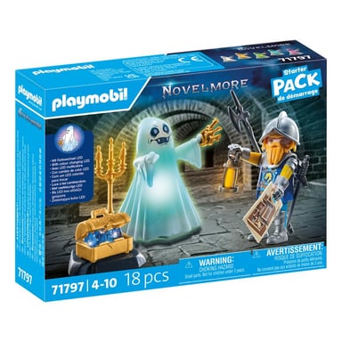 Plyamobil 71797 Starter Pack Fantasma y Caballero Novelm