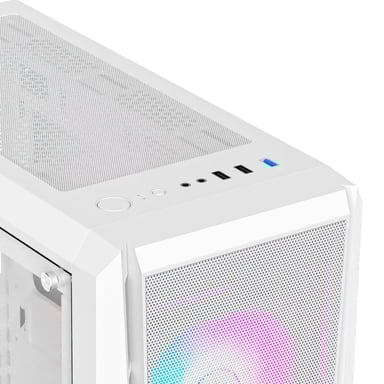 Pc Gaming Pack completo - AMD Ryzen 3 3200G, RAM 16 Gb, M.2 256 Gb + HDD 1 Tb, Gráfica integrada, Monitor 24'' FHD, ratón, Teclado, Alfombrilla, cascos, Windows 11 Pro, Wifi, PC Gamer - teclado Qwerty