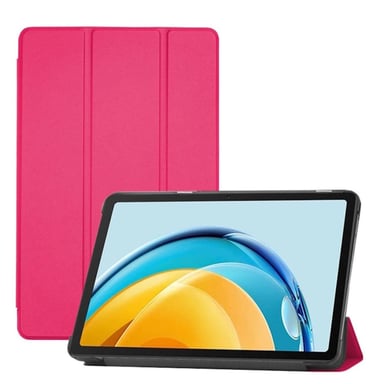 Funda tríptico de piel ecológica iLike con soporte para Samsung Tab A7 Lite 8.7'' (2020) T200 / T225 Rosa Coral