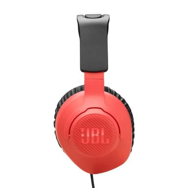 JBL Quantum 100N Casque Avec fil Arceau Jouer Bleu, Rouge