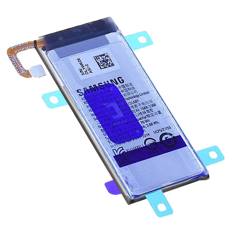 Batterie Principale Interne pour Galaxy Z Flip 5 971mAh Originale EB BF731ABY - vue 2
