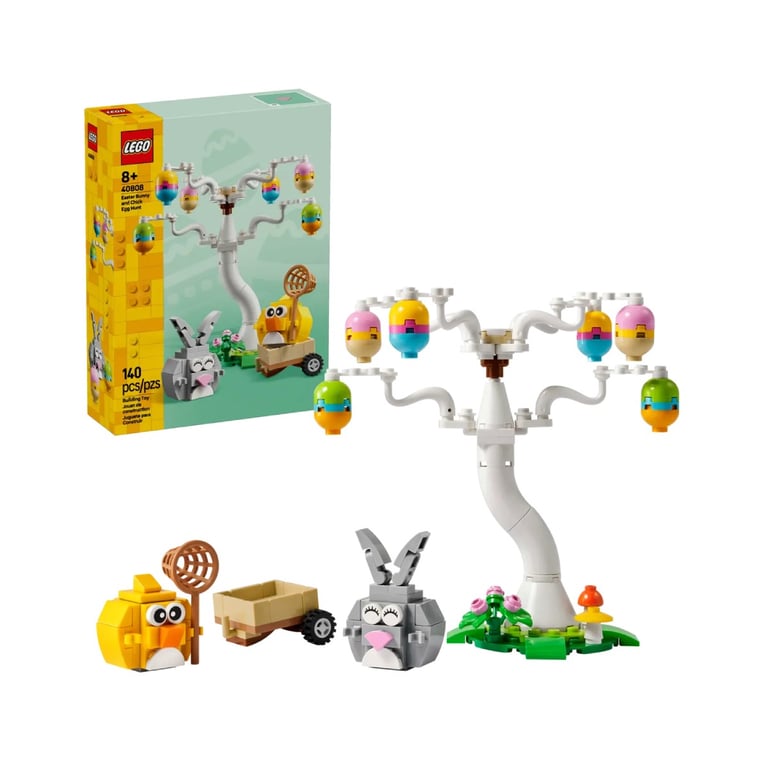 LEGO Seasonal Le lapin de Pâques et la chasse aux œufs 40808 - vue 4