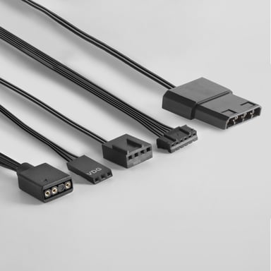 Mars Gaming MF-3D Negro, Ventilador ARGB 360° 12cm, Espejo Infinito 3D, Sistema Anti-vibraciones, Ultra-silencioso, Compatibilidad Total