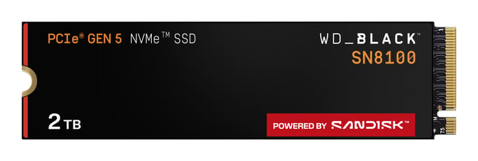 Western Digital Black WD_BLACK SN8100 NVMe 2 To M.2 PCI Express 5.0 TLC 3D NAND