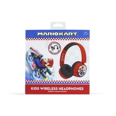 OTL Technologies Super Mario Mario Kart Auricolare con e senza fili Bluetooth Rosso