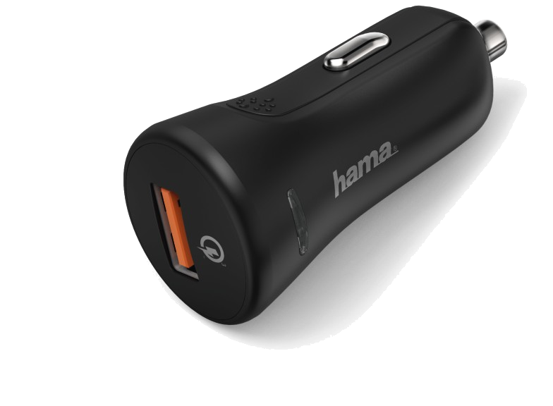 Chargeur pour voiture Qualcomm® Quick Charge 3.0 , noir