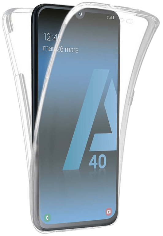 Coque intégrale 360 compatible Samsung Galaxy A40