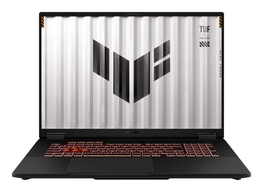 ASUS TUF Gaming A18 FA808UM-S8012W AMD Ryzen™ 7 260 Ordinateur portable 45,7 cm (18'') WUXGA 16 Go DDR5-SDRAM 1 To SSD NVIDIA GeForce RTX 5060 Wi-Fi 6E (802.11ax) Windows 11 Home Allemand Gris