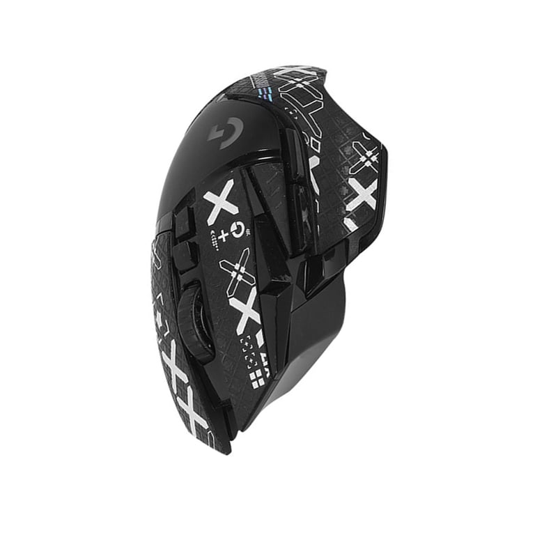 Autocollants de souris à adhérence améliorée pour Logitech G502 - Noir - Neuf