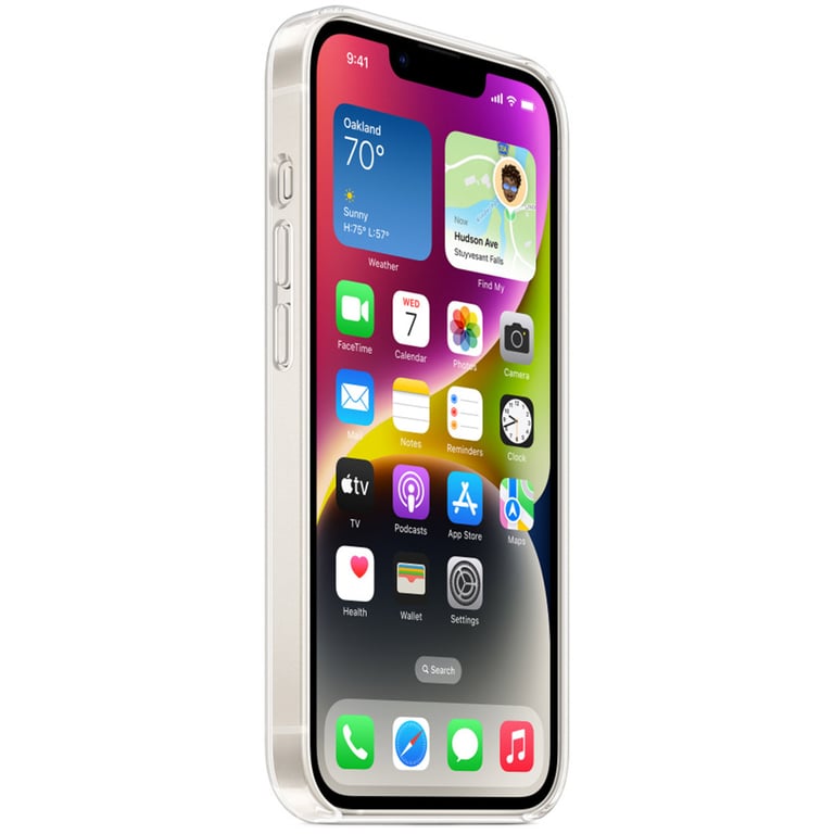 Apple Clear Case with MagSafe iPhone 14 - vue 4