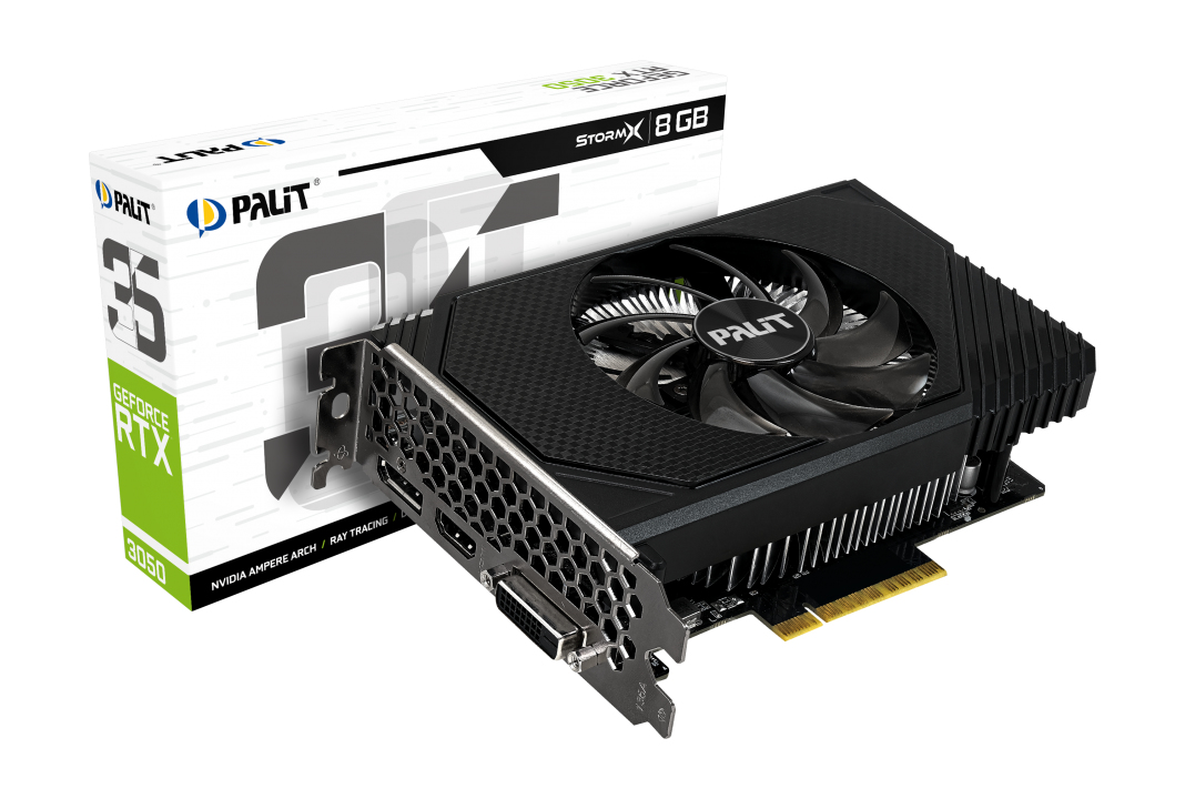 Palit GeForce RTX 3050 StormX NVIDIA 8 Go GDDR6 Neuf - vue 2
