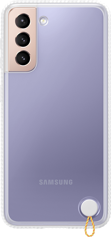 Coque Renforcée Clear Protective Contour Blanc pour Samsung G S21 5G Samsung