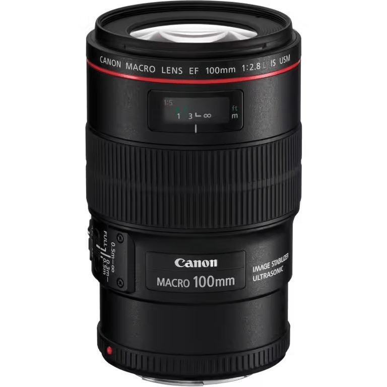 Canon EF 100mm f/ Macro IS USM - vue 3
