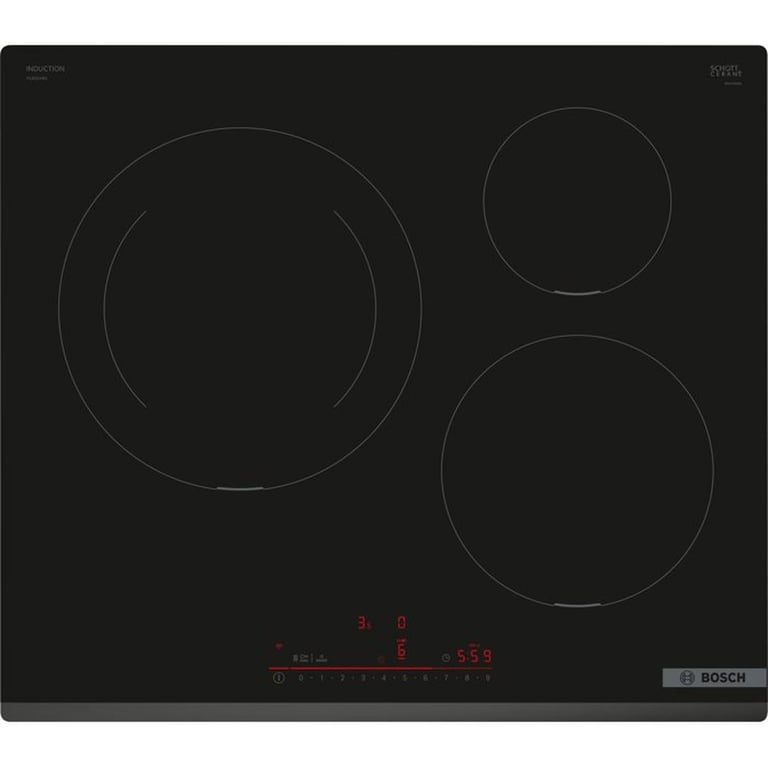Plaque De Cuisson Induction BOSCH PIJ631HB1E – 3 Foyers, 7400W - vue 5