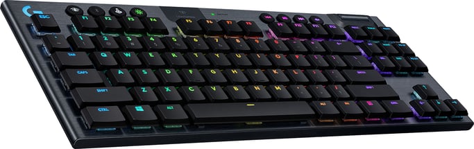 Logitech G G915 Tkl teclado USB AZERTY Francés Carbono