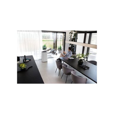 Climatiseur mobile DeLonghi PAC AP130pi GentleJet Inverter 13 000 BTU/h 3300 W Blanc et gris