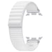 Correa de tela original para Samsung Galaxy Watch 8 (40/44 mm) / Classic (46 mm) - S/M - Blanco