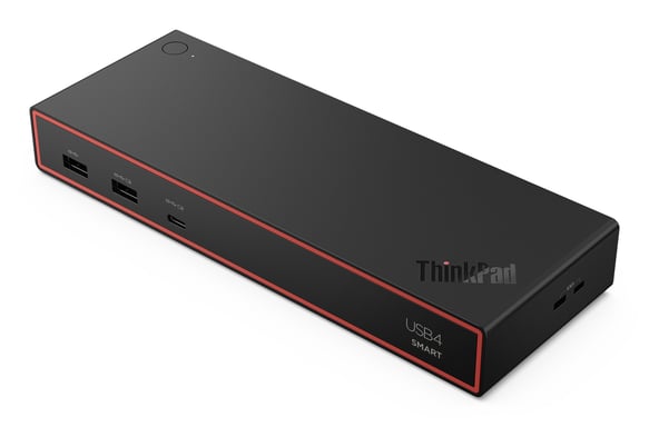 Lenovo ThinkPad USB4 Smart Dock 5500 Con cable Negro