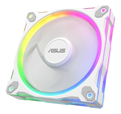 ASUS Prime MR120 Ventilador ARGB Reverse White Ventilador para PC 12 cm Blanco
