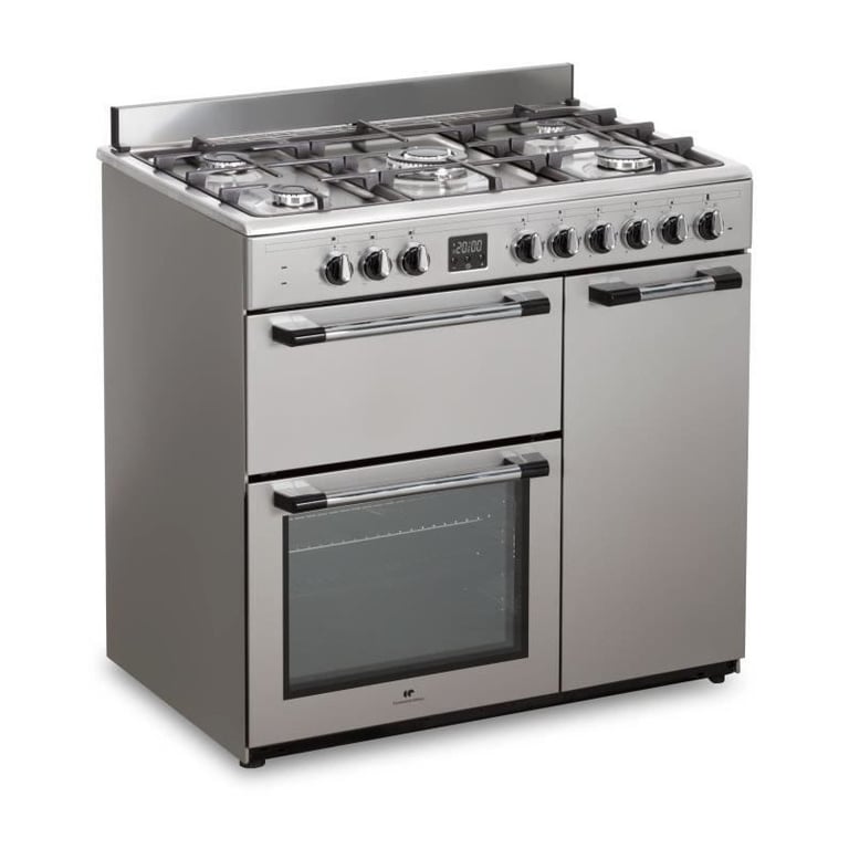 Cuisinière Piano Gaz Continental Edison CECP903FIX – 5 Foyers, 3 Fours Électriques - vue 4